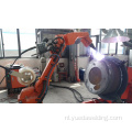 Solderen voor ijzeren aluminium industriële tig robotarm